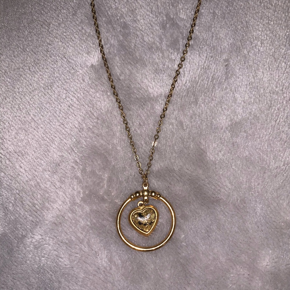 Gold Heart Necklace